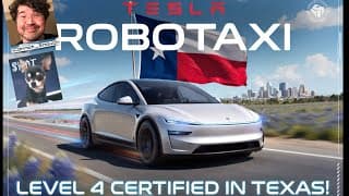 Tesla Self-Certifies its Robotaxis as Level 4