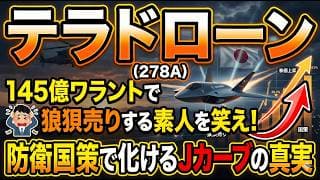 【株式投資銘柄分析】テラドローン(278A)防衛覇権の全貌！世界シェアを奪う「UTMと防衛」3.4兆円市場の真実