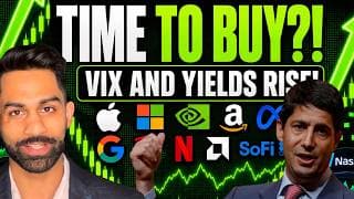 🚨 TIME to LOAD UP?! Opportunity of LIFETIME as Growth Stocks SELL OFF?! Yields and VIX Rise on Iran