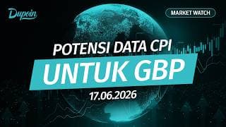 Market Watch | Pontensi Data CPI Untuk GBP | 17 Juni 2026 #MostTrustedBroker | 10:00