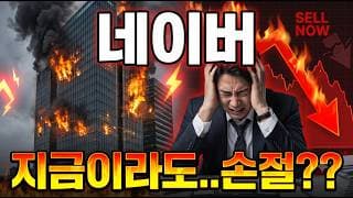[네이버 주가 전망] 어디까지 하락하는지는 알아야 대응 합니다 #네이버주가전망 #네이버목표가 #네이버