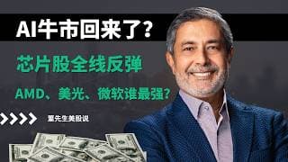 【美股】芯片股全面反攻！科技股重拾升势，AMD目标价大幅上调，美光、博通、微软后市怎么看？#美股 #大盘分析 #芯片股 #特斯拉 #英伟达 #博通 #苹果 #AMD #微软 #美光科技 #高盛