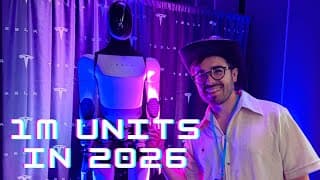 Tesla Optimus V3: 1M Unit Production Line in 2026 🦾
