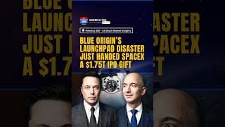 Blue Origin’s Launchpad Disaster Just Handed SpaceX a $1.75T IPO Gift