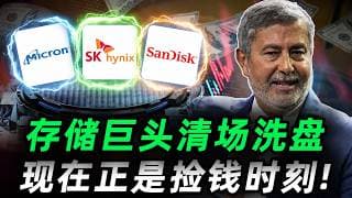 AI算力命脉惨遭清洗，美光、海力士、闪迪是假利空还是真暴雷？三家对比之下，现在谁是最适合捡便宜的公司？SKHY,MU,SNDK,GOOG,NVDA#trading  #投資  #美股