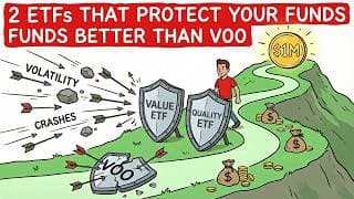 2 ETFs That Fell 7% When VOO Crashed 18% (S&P 500 Safe Alternatives)