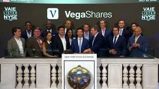 The NYSE welcomes VegaShares ETFs to celebrate its listing! $VAIE