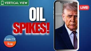 Retail Sales Incoming, Oil Spikes on Iran Escalation (VERTICAL) | Stock Market Live