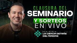 Clausura del seminario con sorteos en vivo!🚀