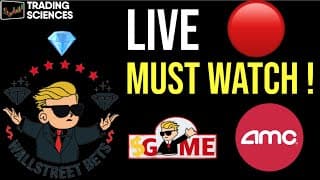 LIVE Monday Market OPEN: AMC GME