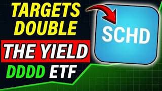 This ETF Targets DOUBLE the Yield of SCHD! (DDDD ETF Review)