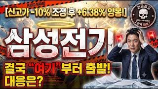 [삼성전기 주가 전망] 결국 "여기"부터 천국 상승은 시작합니다! 대응은? #삼성전기주가전망 #삼성전기목표가 #삼성전기
