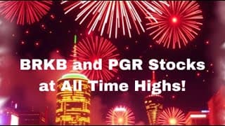 BRKB AND PGR HIT ALL TIME HIGHS! BYD has new five minute charging! Dividend play and more!