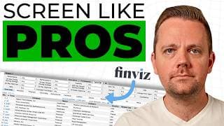 This Scanner Finds Stocks RIGHT Before They Take Off - Finviz Settings