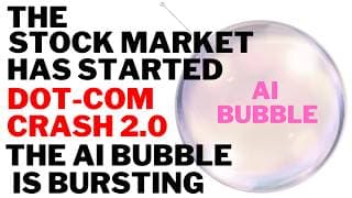 Stock Market CRASH:  Dot-Com CRASH 2.0 - The AI Bubble is Bursting