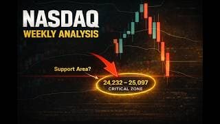 Nasdaq Weekly Analysis | How to Read the Market Like a Pro (Critical Zone 24,232–25,097)