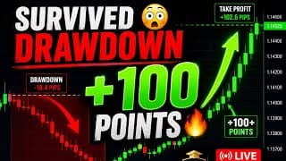 LIVE TRADING: 100+ Points After Surviving Drawdown Live Trading EP4  🔥