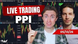 LIVE Trading PPI Gold, Nasdaq, Forex | A1 Trading Show