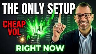 Cheap Volatility + a Catalyst — The Only Options Setup Worth Trading Right Now | MIT LIVE