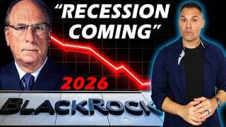 BREAKING: BlackRock’s CEO Larry Fink Just Said a Recession Is Coming! 😳