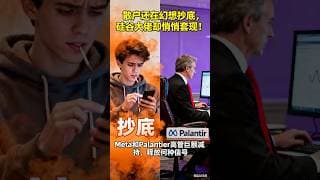 散户还在幻想抄底，硅谷大佬却悄悄套现！Meta和Palantier高管巨额减持，释放何种信号