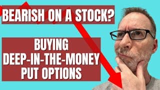 Want to Bet Against a Stock? Here’s the Smarter Way…Deep In The Money Put Options