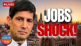 Jobs Report Shocker: Fed Rate Cuts Are Back on the Table | Stock Market Live