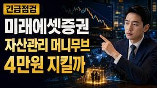 [미래에셋증권 주가 전망] 4만원 지지 못하면 더 흔들립니다 #미래에셋증권주가전망 #미래에셋증권목표가 #미래에셋증권