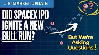 Did SpaceX IPO Ignite A New BULL RUN ? | Elliott Wave S&P500 VIX Technical Analysis