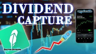 Maximize DIVIDEND INCOME by Capturing Dividends! | Robinhood Dividend Investing!