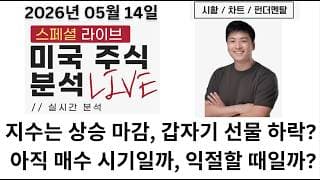 [미국주식]트럼프·시진핑 회담 후폭풍, 지수는 아직 안전할까?(NVDA, AVGO, PANW, CRWD, MOD, AIP, NXT, BE, POET, FCEL, SNDK, VLN)