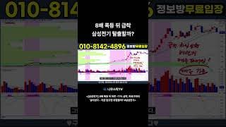 8배 폭등 뒤 급락 삼성전기 탈출할까 #삼성전기