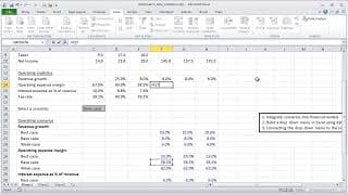 Financial Modeling Quick Lessons: Integrating Scenarios w/ OFFSET/MATCH (Part 1) [UPDATED]
