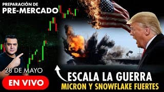 Escala la Guerra de Nuevo. Micron y Snowflake fuertes!