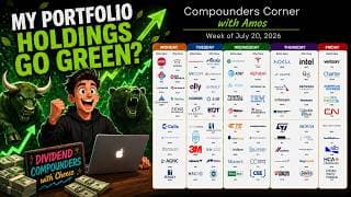 Several of My Holdings Report This Week... Here's What I'm Watching