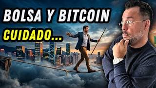 El mercado está fuerte… pero está caminando sobre una cuerda floja, Bitcoin y Bolsa cuidado!