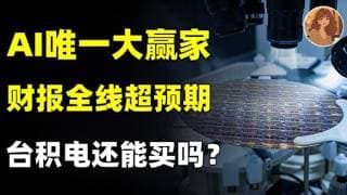 AI唯一大赢家：台积电TSM财报全线超预期！股价却不涨反跌，这反而是下一轮上涨的起点！TSM,AVGO,MRVL.TSLA.NVDA.AAOI.MU.SNDK.GOOG.INTC#ai