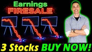 3 Stocks to BUY NOW After Earnings Crash!