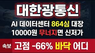 [대한광통신 주가 전망] 일곱 배 폭등한 AI 광섬유주, 되돌림 어디서 멈추나 #대한광통신주가전망 #대한광통신목표가 #대한광통신