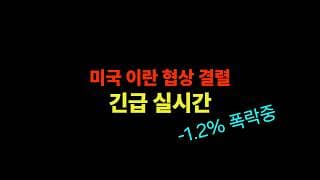 4/12 (일) [긴급 실시간] 미국 이란 협상 결렬!  (테슬라,메타,엔비디아,마소,알파벳,아마존,애플)