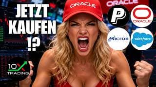 🚨 PAYPAL – ORACLE – MICRON – SALESFORCE 🕵🏼 Jetzt kaufen ⁉️ Aktien Analyse