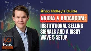 Nvidia & Broadcom: Institutional Selling Signals and a Risky Wave 5 Setup