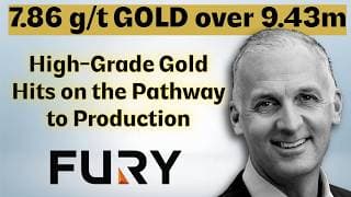 Fury Hits 7.86 g/t Gold over 9.43m at Eau Claire during PFS Drilling - CEO Tim Clark
