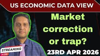 US economic data of 23rd april 26|Nifty analysis|Sensex|US iran latest news|India PMI data|Banknifty