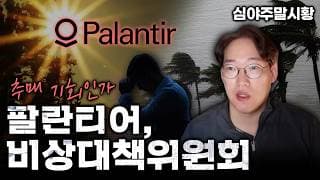[심야주말시황] 팔란티어 위험관리, 비중별, 성향별, 시드별 방법 #PLTR
