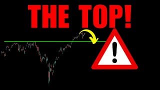The Stock Market TOP! BE PREPARED!