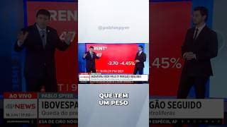 Bolsa cai no 3º pregão de queda com petróleo e pesquisa CNT