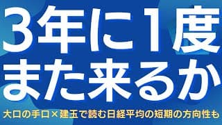 【3年に1度の買い場を見逃すな】パウエル発言後の表裏相場の行き先 #投資戦略 #日経平均 #日本株 #株式投資 #オプション手口 #ジャクソンホール #パウエル #利下げ #景気後退 #買い時