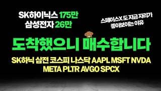 급락하는 SK하이닉스 삼성전자 왜 매수해도 될까? ( feat. 애플 마소 엔비 메타 팔란티어 브로드컴 스페이스X )