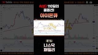 [아이온큐 주가분석] 긴급속보) 월가큰손 110달러 콜옵션 매집!!  월가 보고서 단독입수, 이번주 분수령. #양자컴퓨팅주식 #아이온큐주가